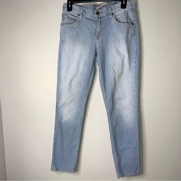 Vince Light Wash Trouser Drop Train Wreck Jeans - Picture 1 of 10